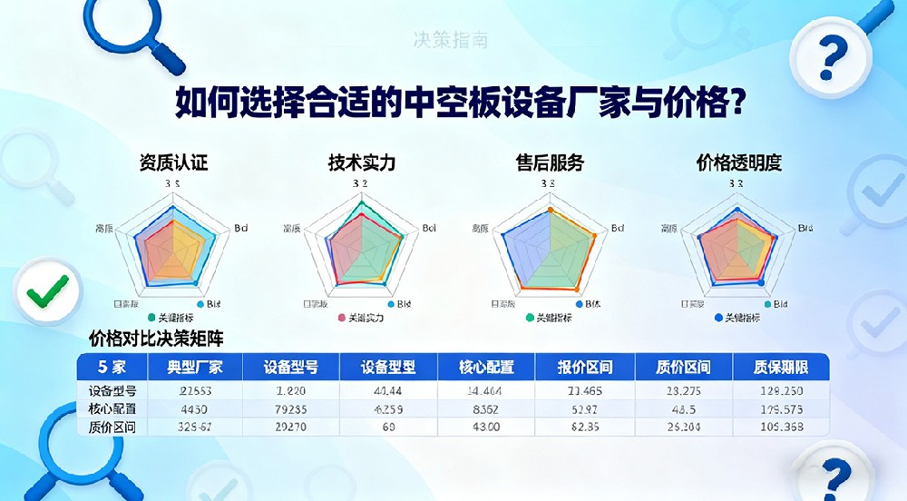如何選擇合適的中空板設(shè)備廠(chǎng)家與價(jià)格？