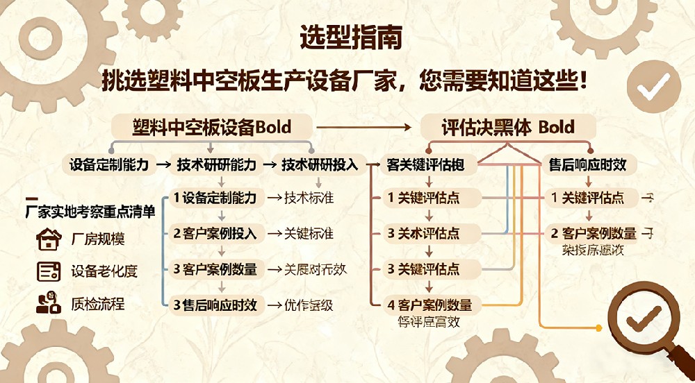 挑選塑料中空板生產(chǎn)設(shè)備廠(chǎng)家，您需要知道這些！