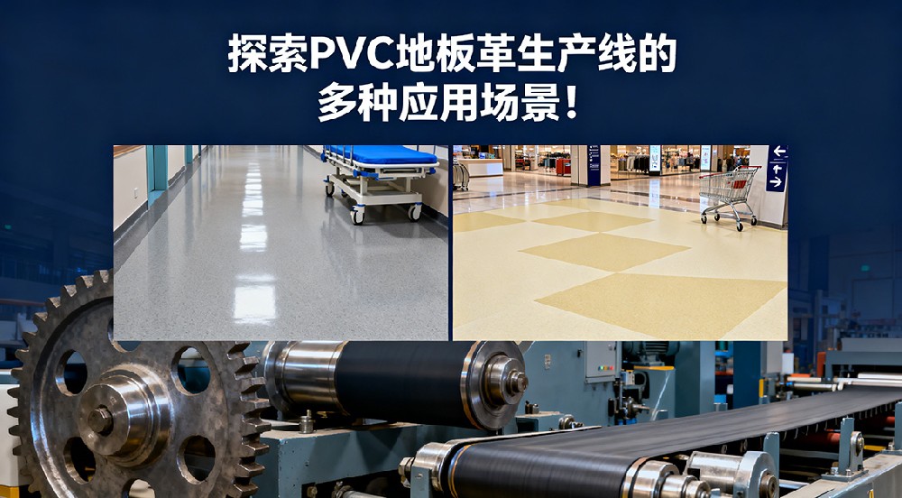 探索PVC地板革生產(chǎn)線(xiàn)的多種應(yīng)用場(chǎng)景！